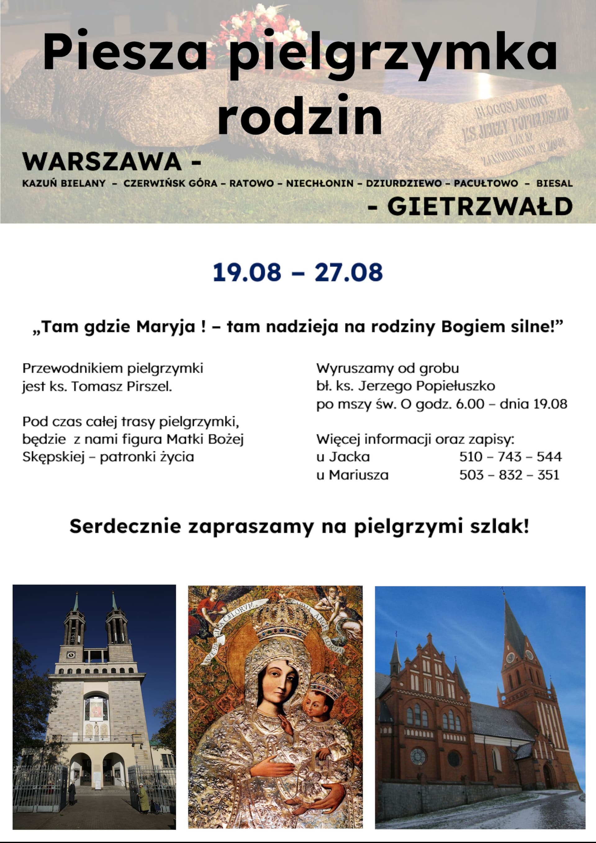 Plakat Pielgrzymki